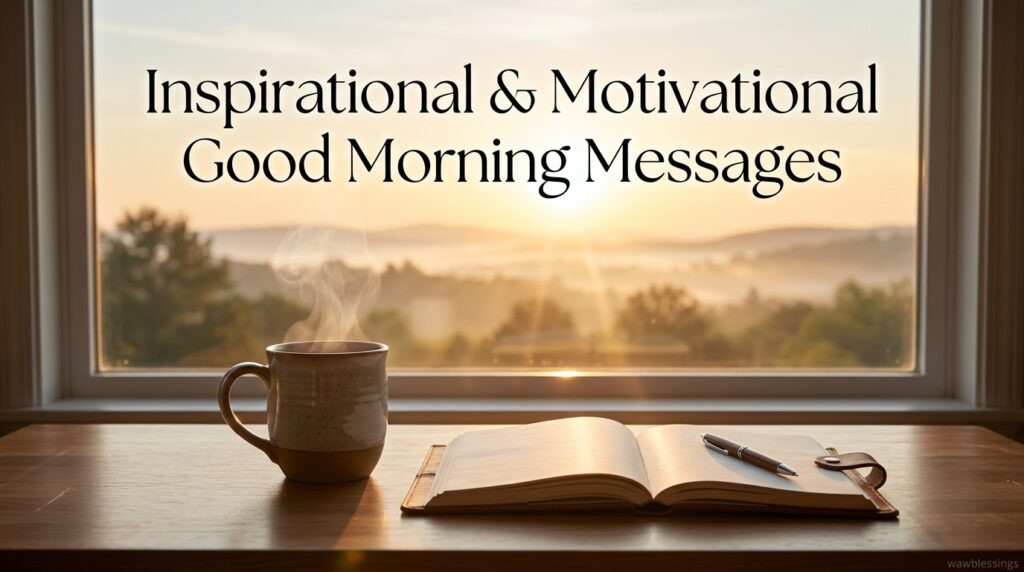 Inspirational & Motivational Good Morning Messages