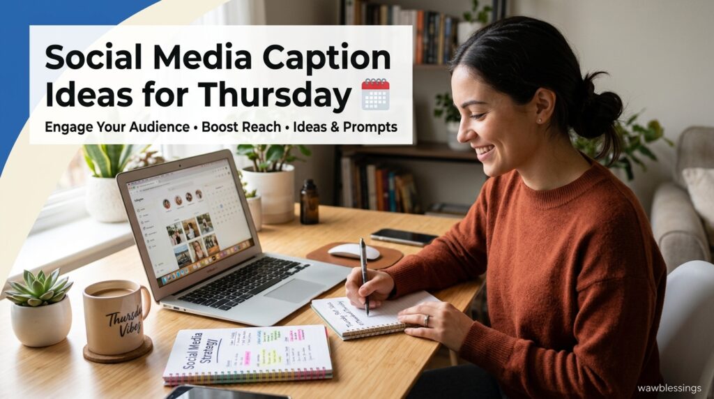 Social Media Caption Ideas for Thursday