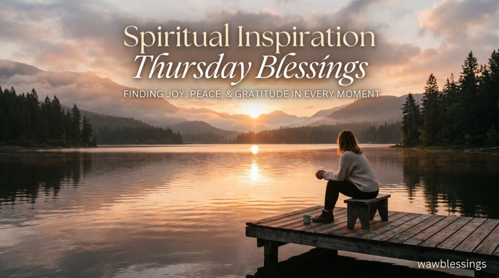 Inspirational Thursday Blessings