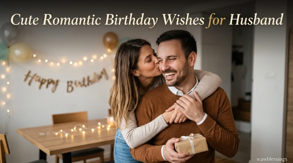 Cute Romantic Birthday Wishes for Husband
