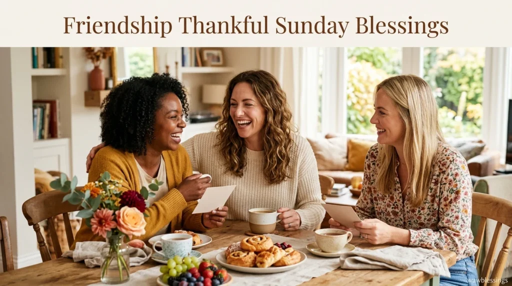 Friendship Thankful Sunday Blessings