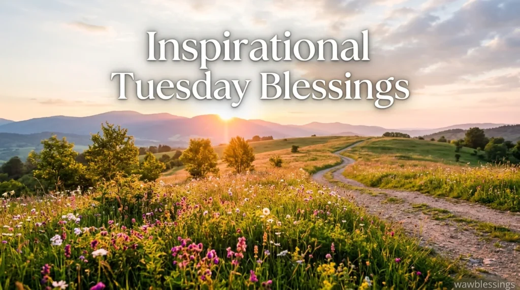 Inspirational Tuesday Blessings