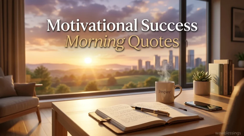 Motivational Success Morning Quotes