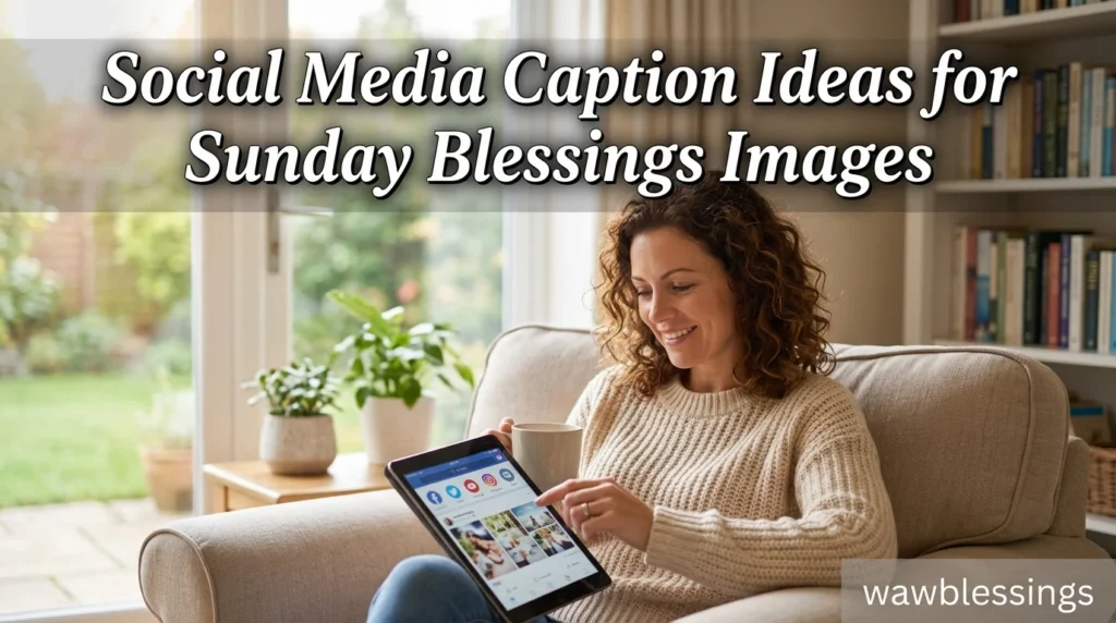 Social Media Caption Ideas for Sunday Blessings Images