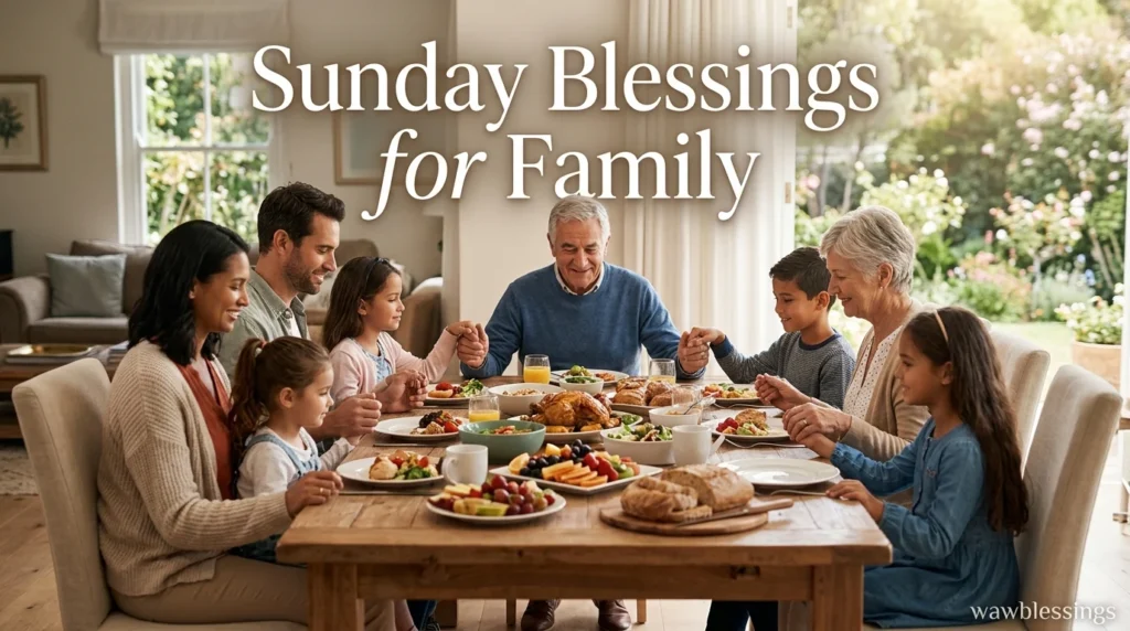 Sunday Blessings for Family
