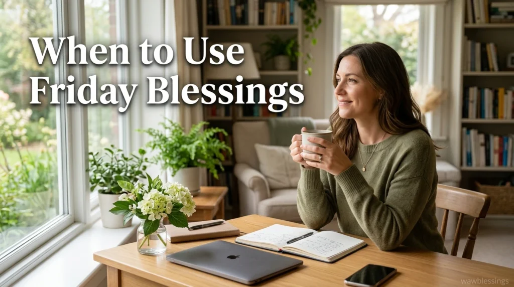 When to Use Friday Blessings