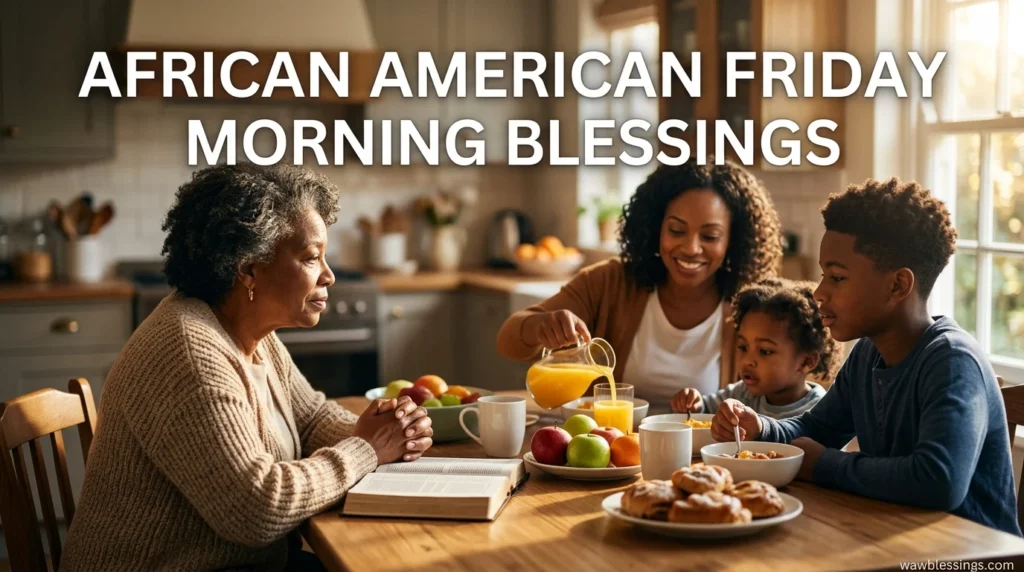 African American Friday Morning Blessings