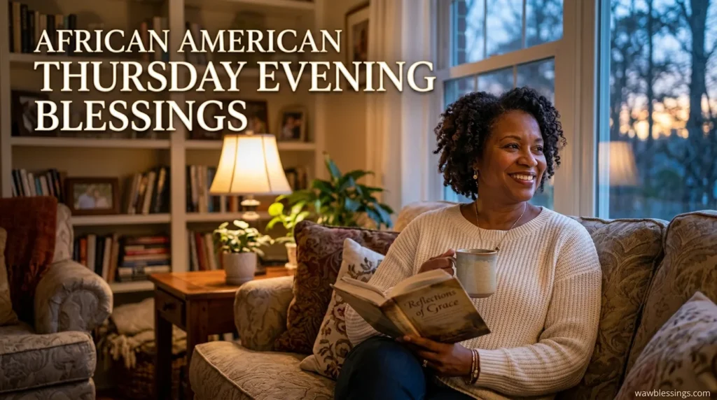 African American Thursday Evening Blessings