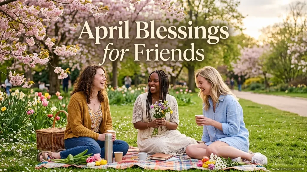 April Blessings for Friends