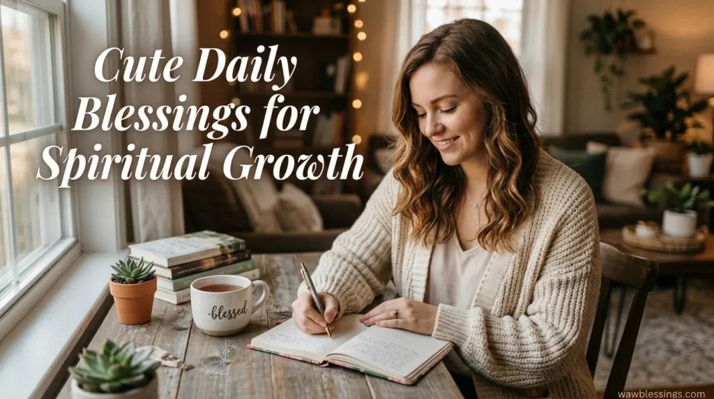 Cute Daily Blessings for Spiritual Growth