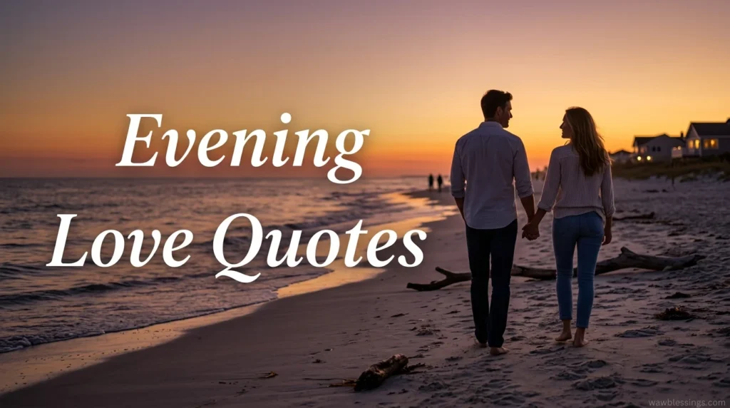 Evening Love Quotes