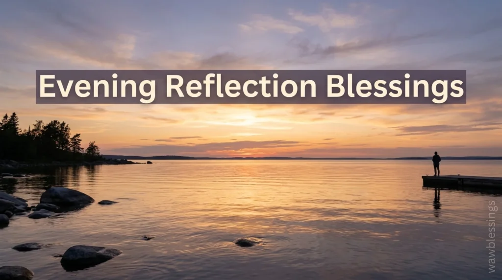 Evening Reflection Blessings