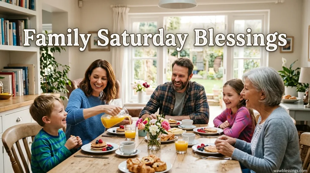 Family Saturday Blessings