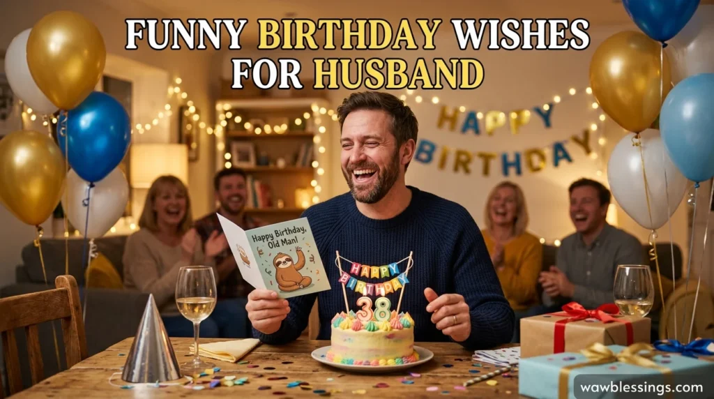 Funny Birthday Wishes for Husband