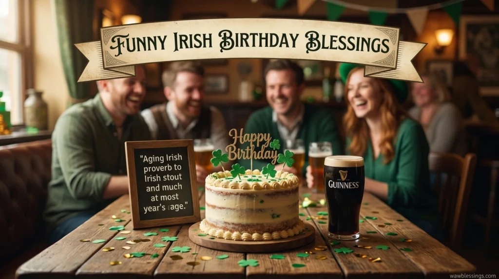 Funny Irish Birthday Blessings