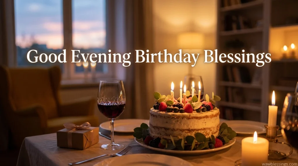 Good Evening Birthday Blessings