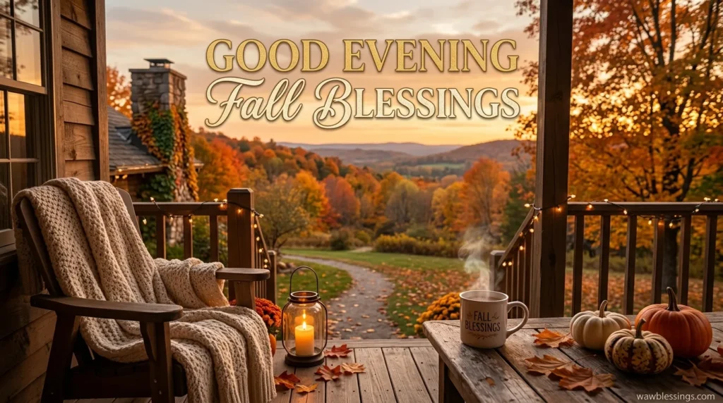 Good Evening Fall Blessings