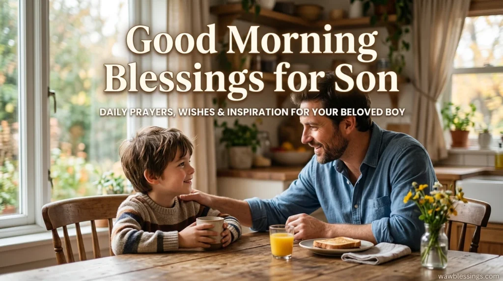 Good Morning Blessings for Son