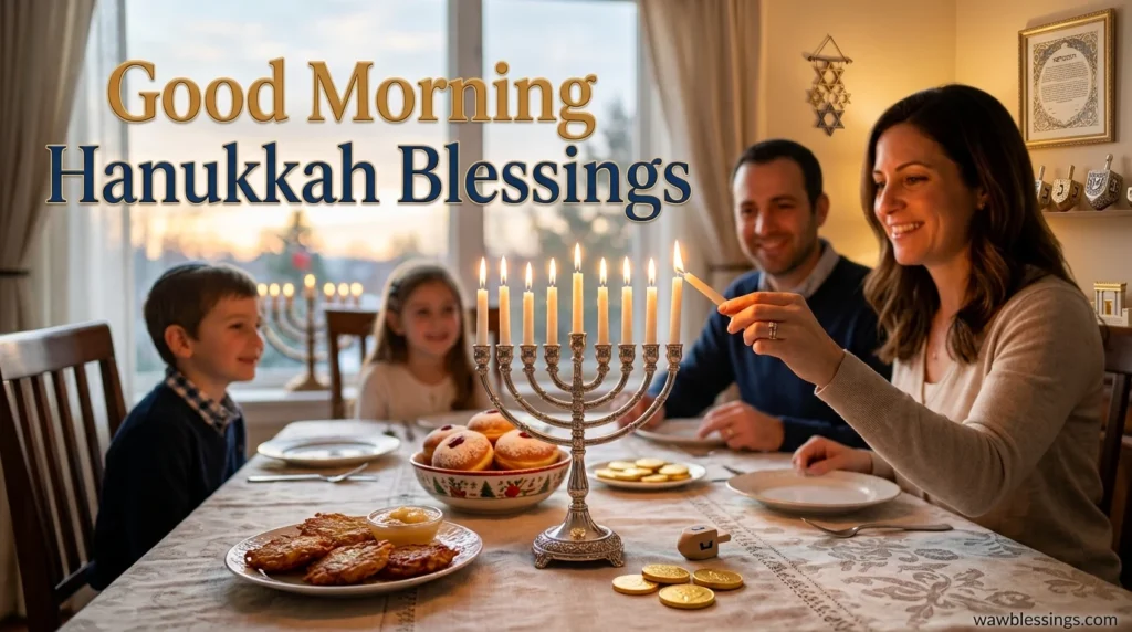 Good Morning Hanukkah Blessings