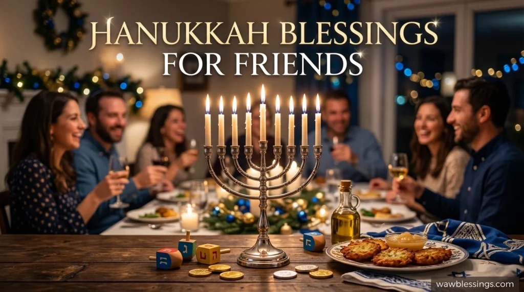 Hanukkah Blessings for Friends