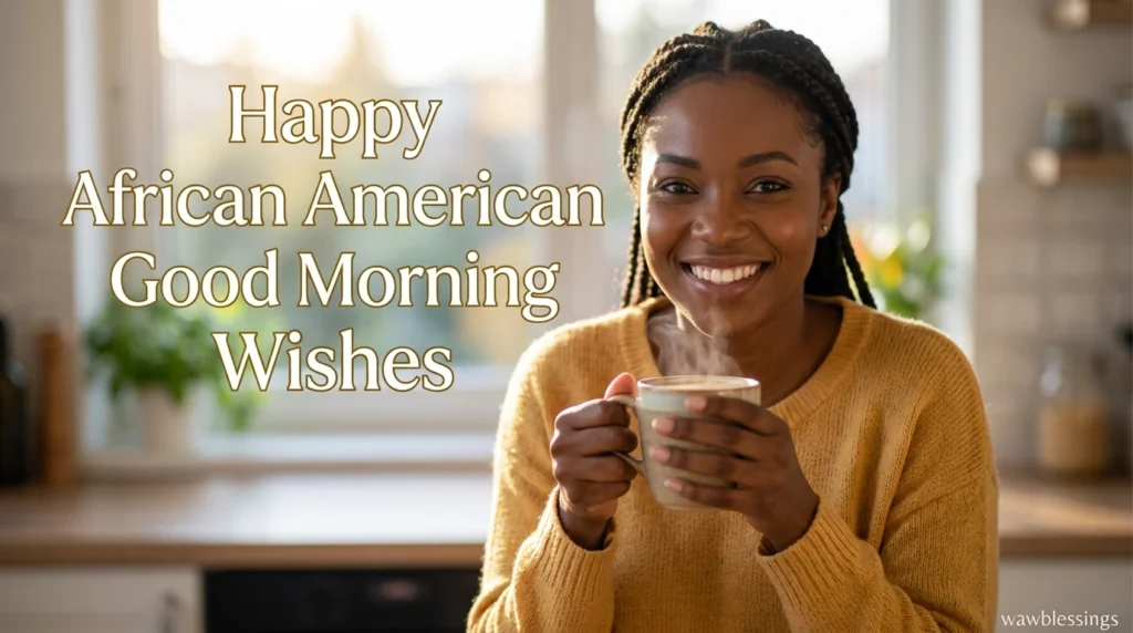 Happy African American Good Morning Wishes