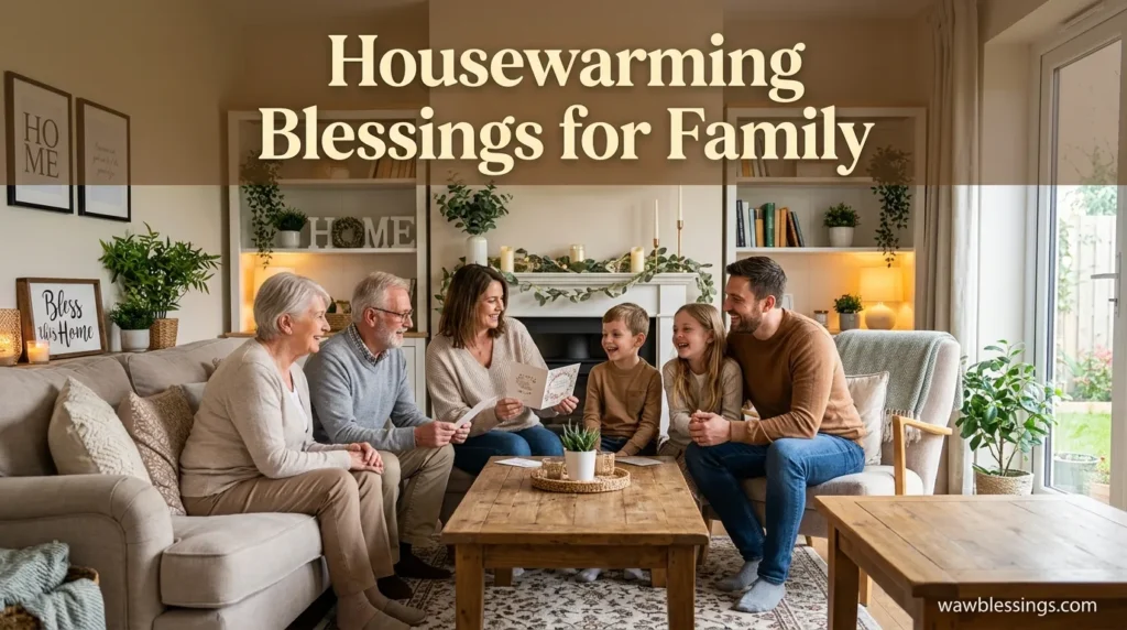Housewarming Blessings for Family