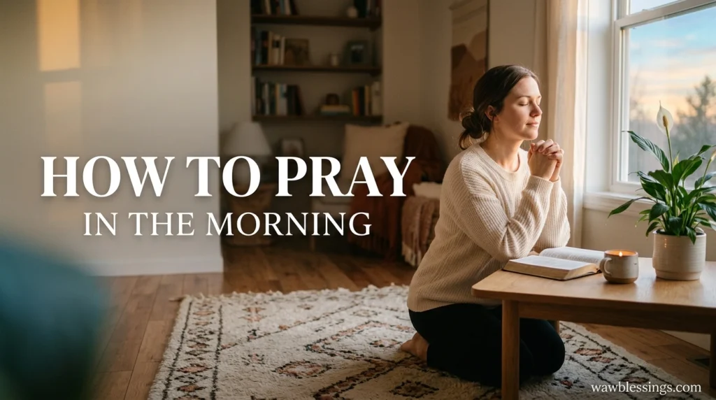 How to Pray in the Morning