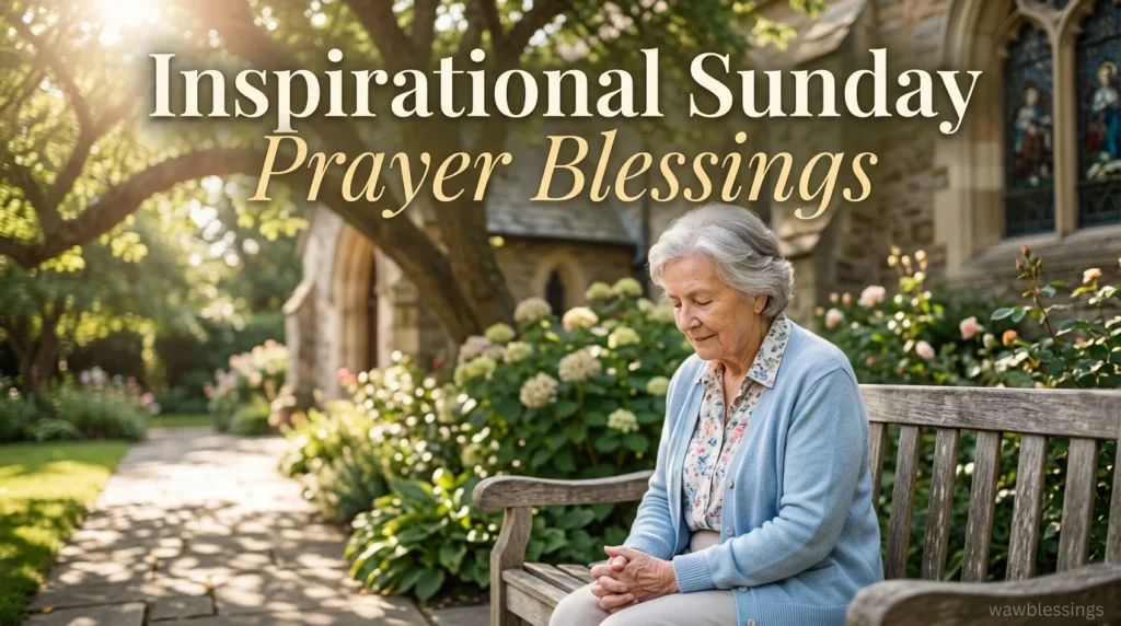 Inspirational Sunday Prayer Blessings