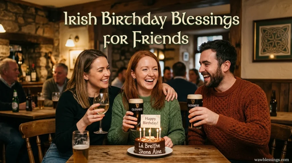 Irish Birthday Blessings for Friends