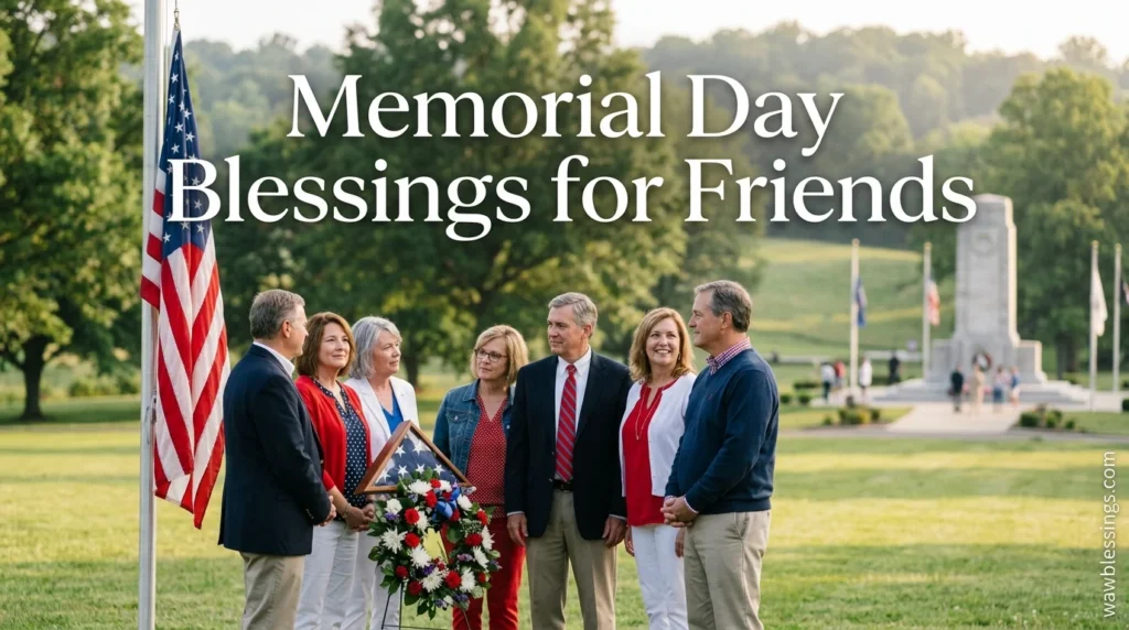 Memorial Day Blessings for Friends