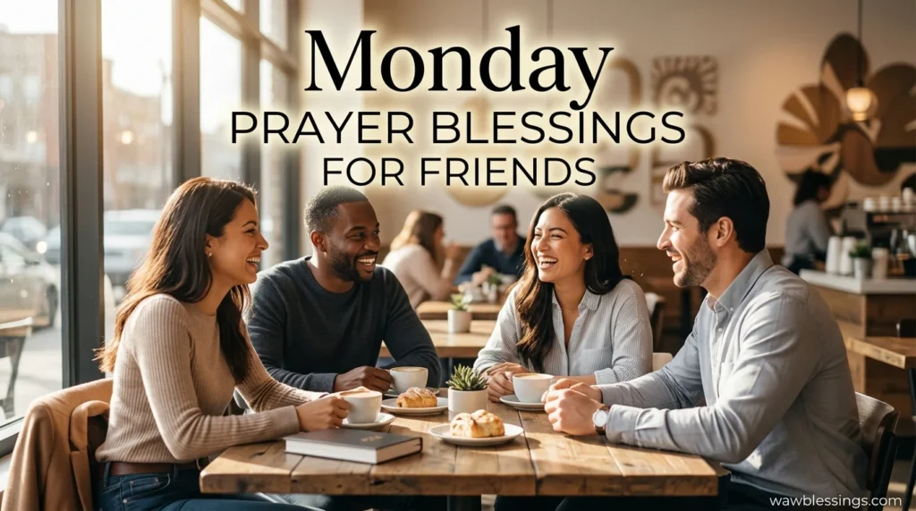 Monday Prayer Blessings for Friends