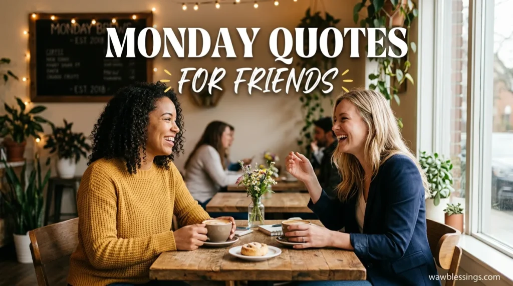 Monday Quotes for Friends