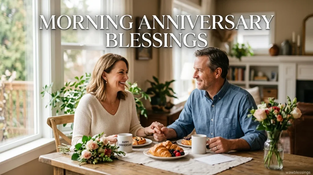 Morning Anniversary Blessings