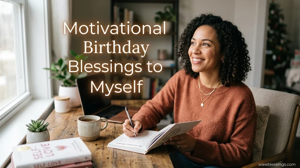 Motivational Birthday Blessings to Myself