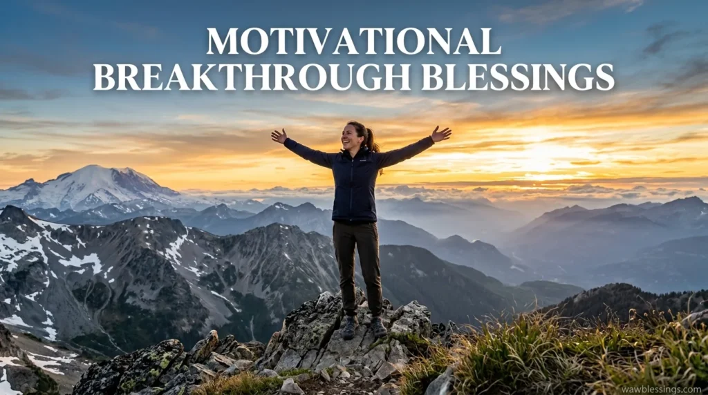 Motivational Breakthrough Blessings