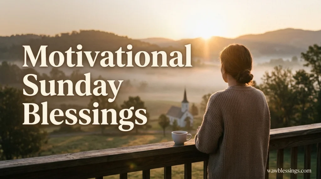 Motivational Sunday Blessings