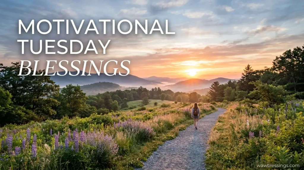 Motivational Tuesday Blessings