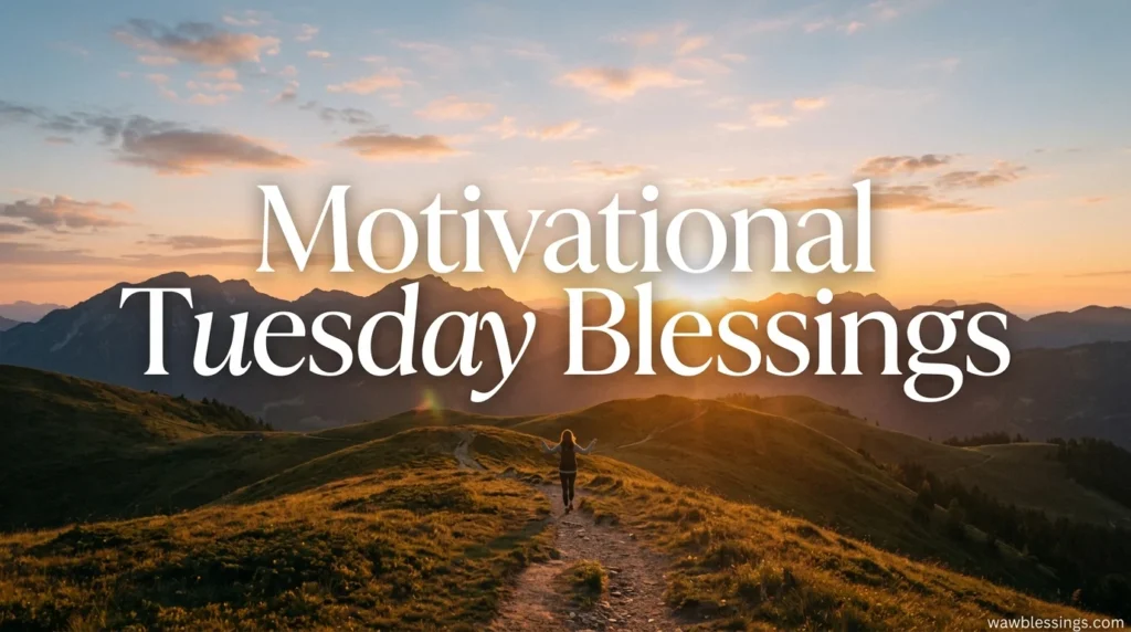 Motivational Tuesday Blessings