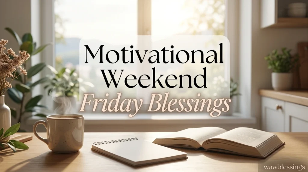 Motivational Weekend Friday Blessings