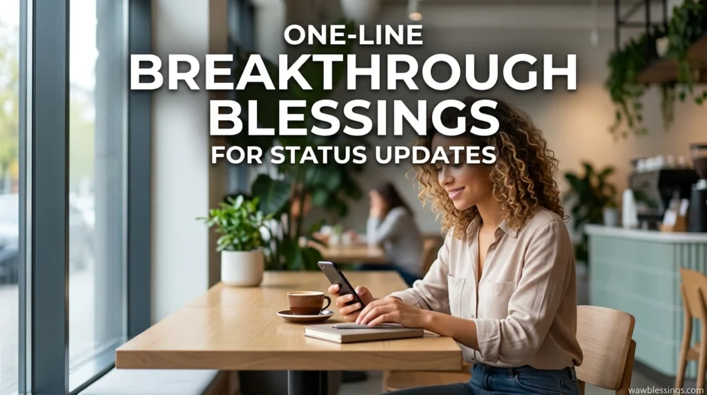 One-Line Breakthrough Blessings for Status Updates