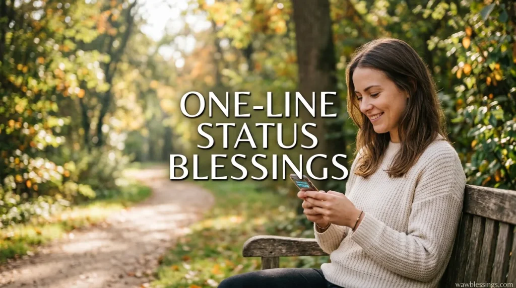 One-Line Status Blessings