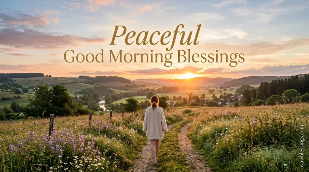 Peaceful Good Morning Blessings