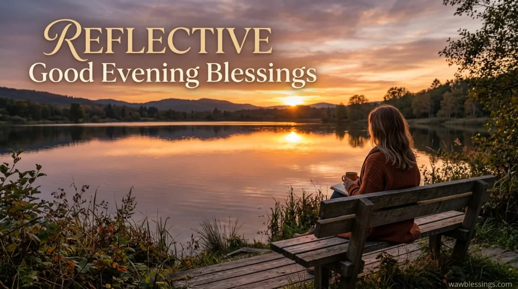 Reflective Good Evening Blessings