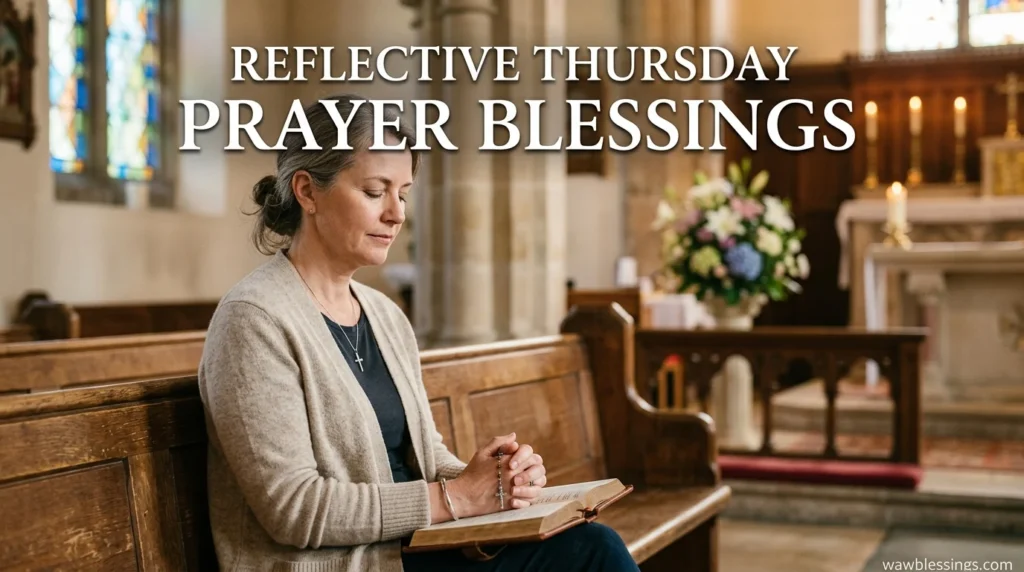 Reflective Thursday Prayer Blessings