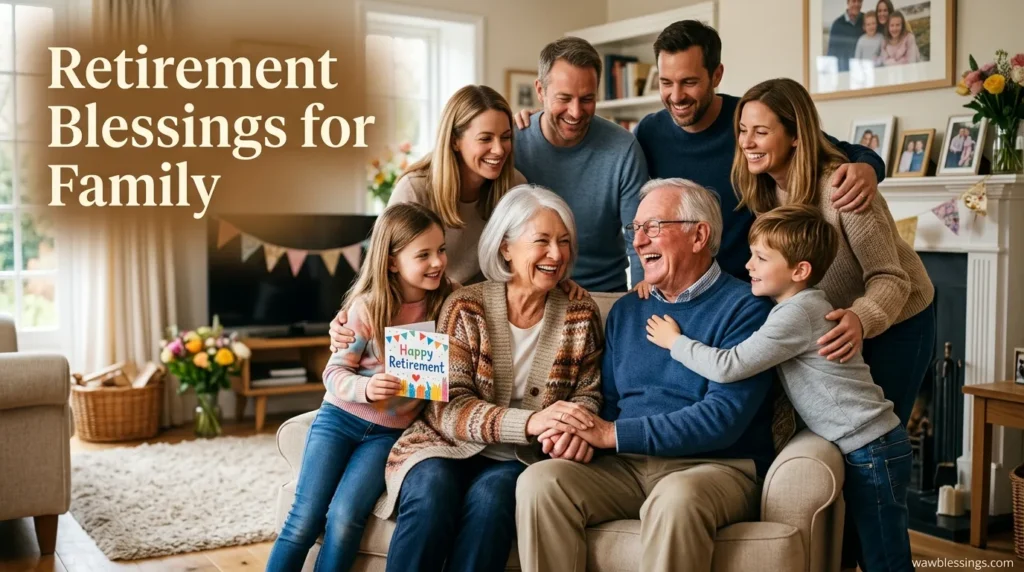 Retirement Blessings for Family