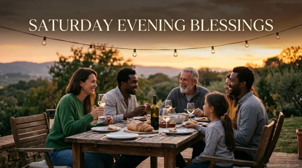 Saturday Evening Blessings