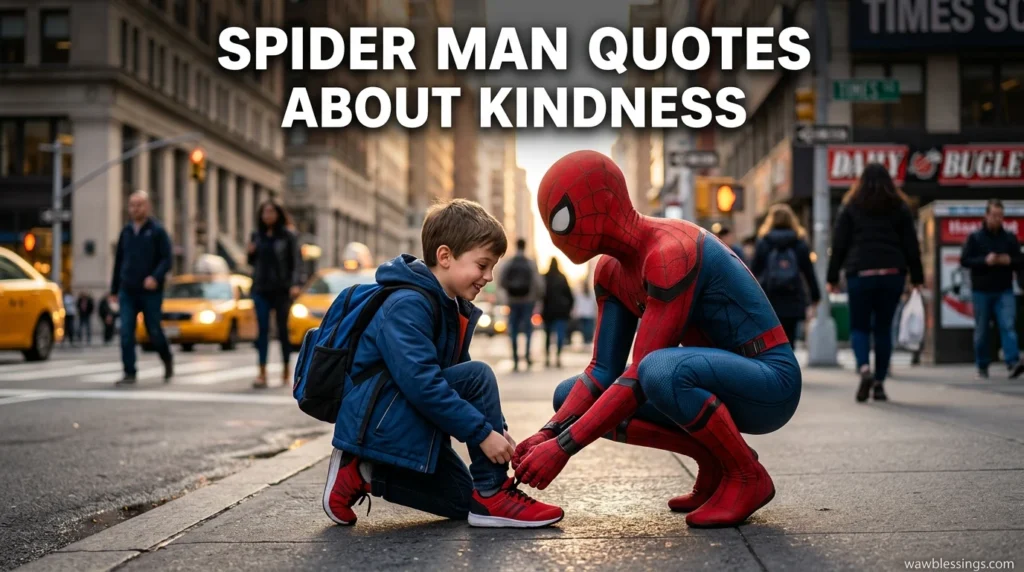 Spider Man Quotes About Kindness