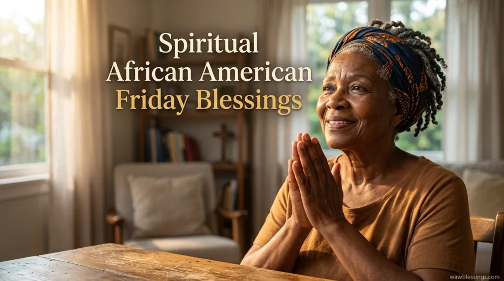 Spiritual African American Friday Blessings