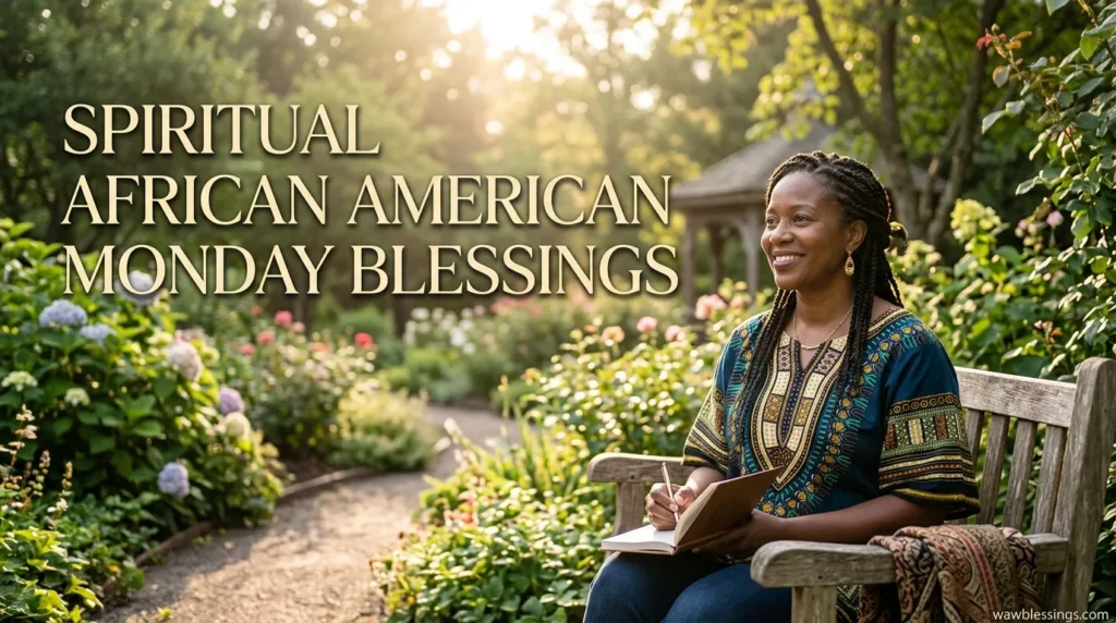 Spiritual African American Monday Blessings