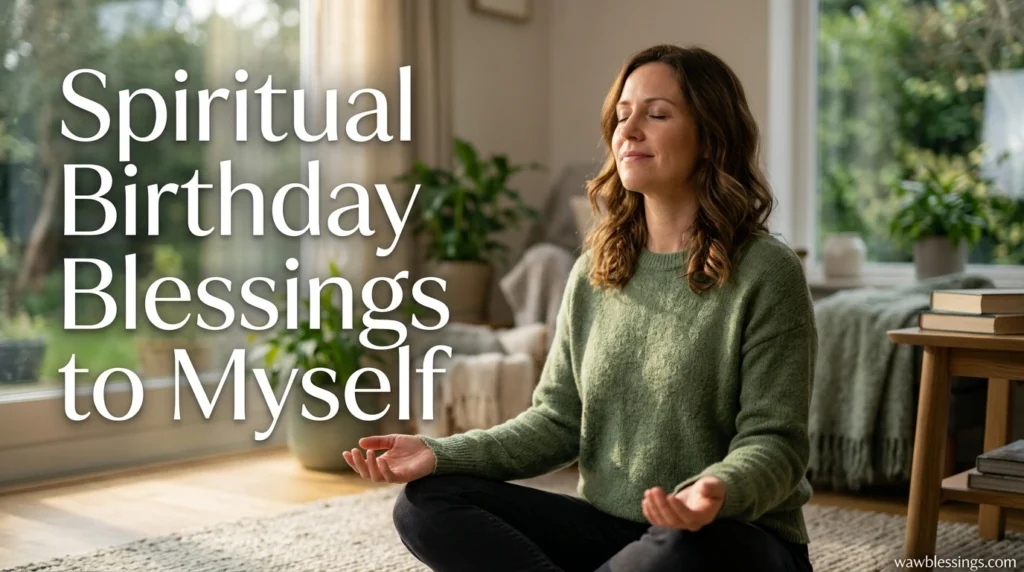 Spiritual Birthday Blessings to Myself
